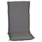 beo Gartenmöbel-Auflage Atlanta (Hochlehner, 1 Stk., L x B x H: 120 x 52 x 8 cm, 70 % Baumwolle/30 % Polyester, Grau) | BAUHAUS