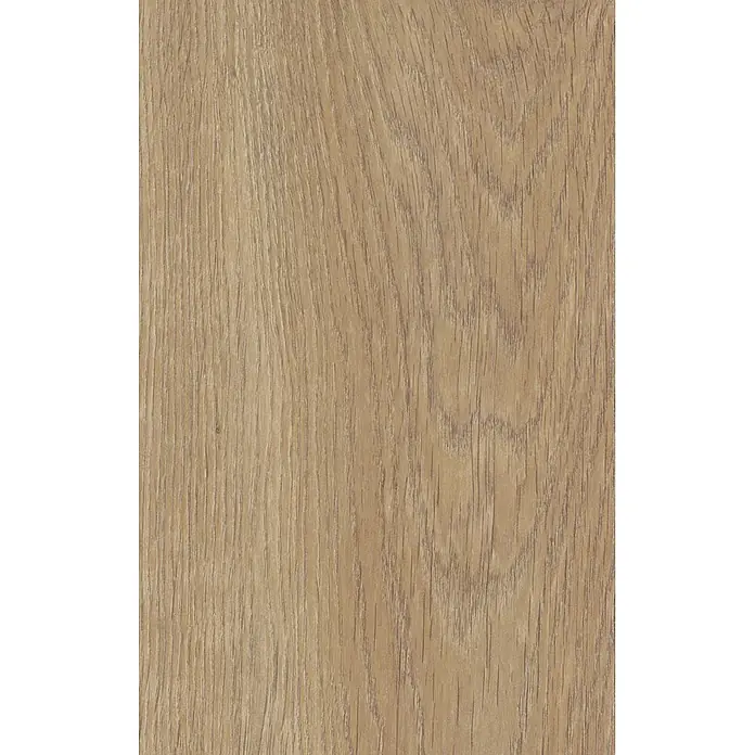 Krono Original Laminat Classic Silent - Solar Oak, Landhausdiele, 1.288 x 195 x 9 mm - Hellbraune Holzmaserung für Bodenbelag oder Verkleidung.