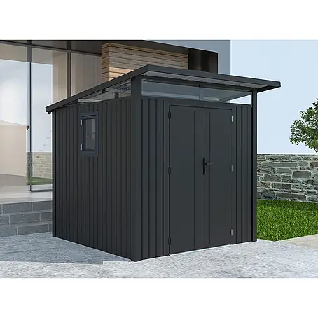 StarLine Metall  Gerätehaus Skylight 4,45 m² Anthrazit