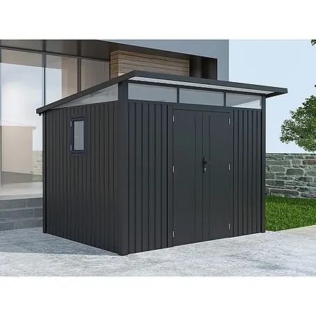 StarLine Metall  Gerätehaus Skylight 5,80 m² Anthrazit