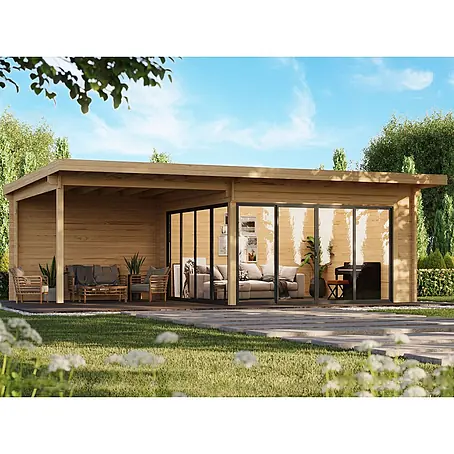 Fjordholz  Gartenhaus Office IsoSlide 10 SD