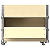Upyard Kräuterkasten Advanced (80 x 40 x 68 cm, Stahl, Natur) | BAUHAUS