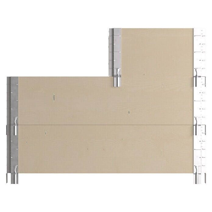 Upyard Hochbeet 3 Ebenen (120 x 80 x 58,5 cm, Holz, Natur, Fassungsvermögen: 301,8 l) | BAUHAUS