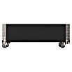 Upyard Kräuterkasten mit Rollen (Schwarz, 80 x 30 x 19,5 cm) | BAUHAUS