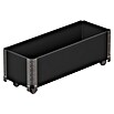 Upyard Kräuterkasten mit Rollen (Schwarz, 80 x 30 x 19,5 cm) | BAUHAUS