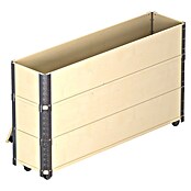 Upyard Kräuterkasten Advanced (120 x 30 x 68 cm, Stahl, Natur) | BAUHAUS