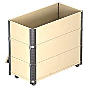 Upyard Kräuterkasten Advanced (80 x 40 x 68 cm, Stahl, Natur) | BAUHAUS