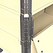 Upyard Kräuterkasten Advanced (80 x 40 x 68 cm, Stahl, Natur) | BAUHAUS
