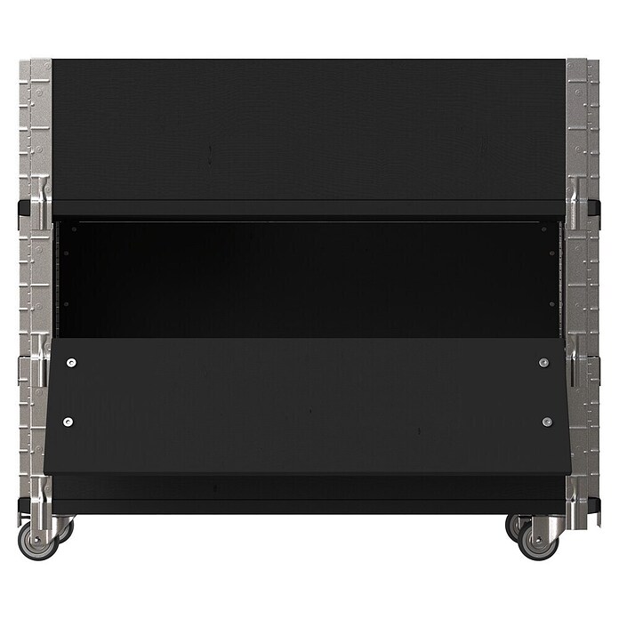 Upyard Maceta para hierbas altas Advanced (80 x 30 x 68 cm, Acero, Negro) | BAUHAUS