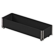 Upyard Kräuterkasten mit Rollen (Schwarz, 120 x 40 x 19,5 cm) | BAUHAUS