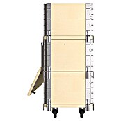 Upyard Kräuterkasten Advanced (120 x 30 x 68 cm, Stahl, Natur) | BAUHAUS