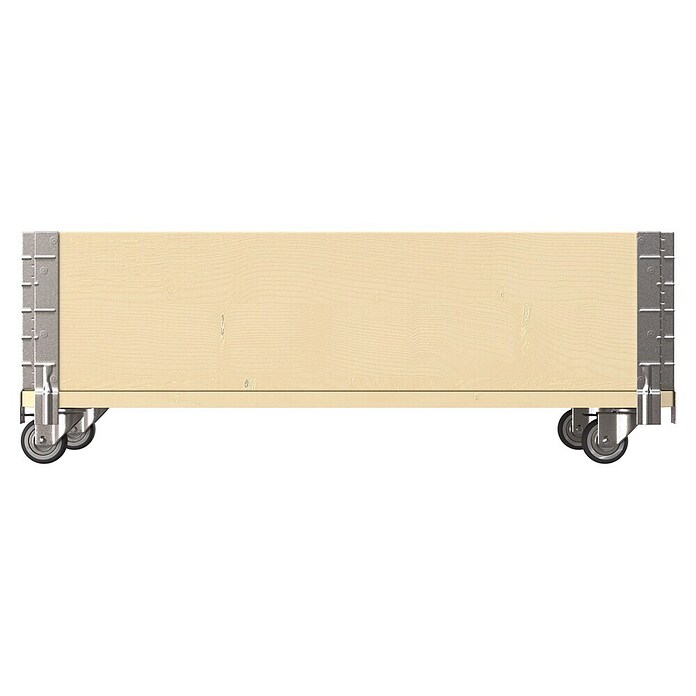 Upyard Kräuterkasten mit Rollen (Natur, 80 x 40 x 19,5 cm) | BAUHAUS