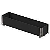 Upyard Kräuterkasten mit Rollen (Schwarz, 120 x 30 x 19,5 cm) | BAUHAUS