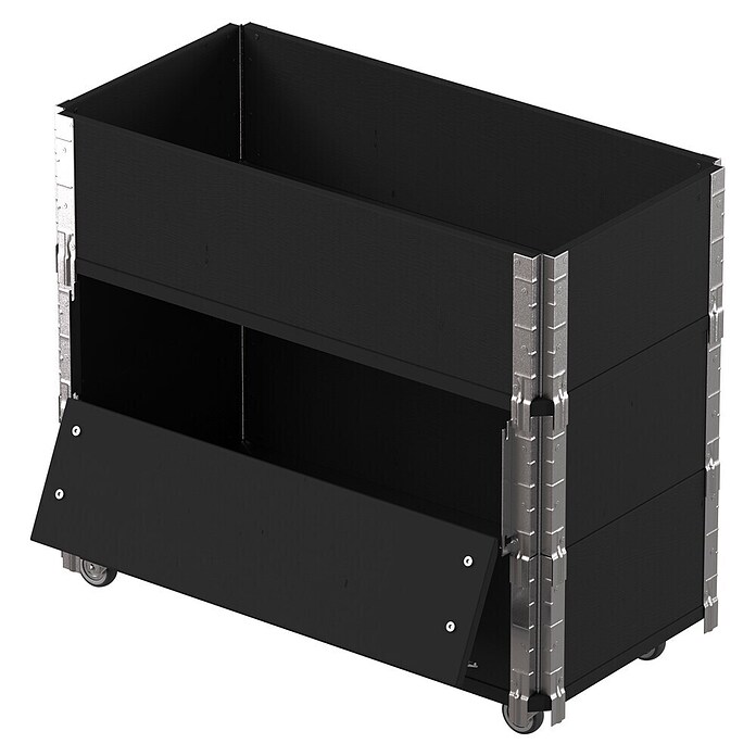 Upyard Kräuterkasten Advanced (80 x 40 x 68 cm, Stahl, Schwarz) | BAUHAUS
