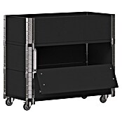 Upyard Kräuterkasten Advanced (80 x 40 x 68 cm, Stahl, Schwarz) | BAUHAUS