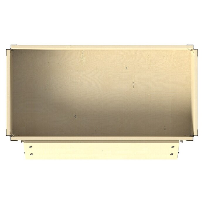 Upyard Kräuterkasten Advanced (80 x 40 x 68 cm, Stahl, Natur) | BAUHAUS