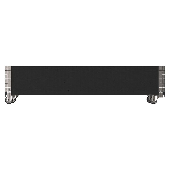 Upyard Kräuterkasten mit Rollen (Schwarz, 120 x 30 x 19,5 cm) | BAUHAUS