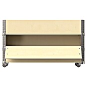 Upyard Kräuterkasten Advanced (120 x 30 x 68 cm, Stahl, Natur) | BAUHAUS