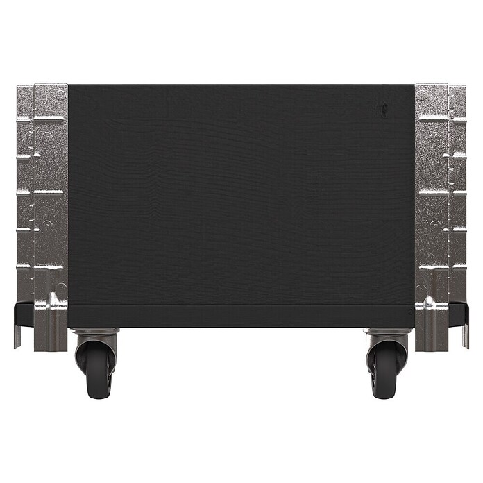 Upyard Kräuterkasten mit Rollen (Schwarz, 120 x 40 x 19,5 cm) | BAUHAUS