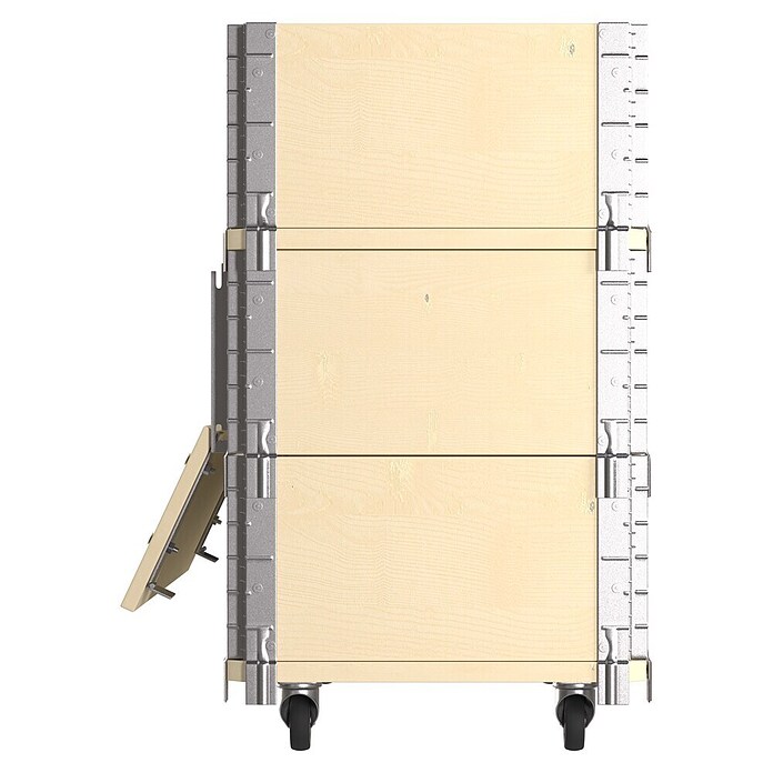 Upyard Kräuterkasten Advanced (80 x 40 x 68 cm, Stahl, Natur) | BAUHAUS