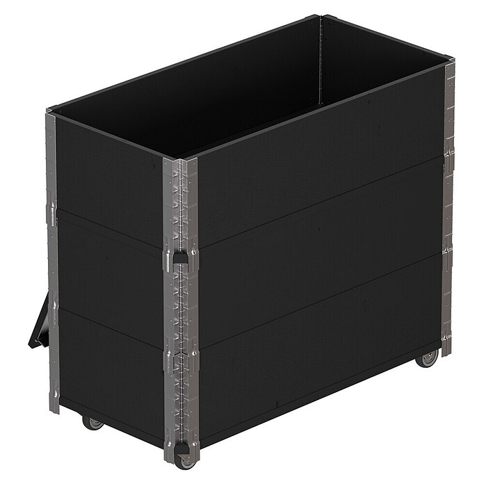 Upyard Kräuterkasten Advanced (80 x 40 x 68 cm, Stahl, Schwarz) | BAUHAUS
