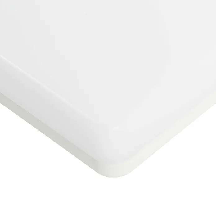 Prios Deckenleuchte Artin - L x B x H: 33 x 33 x 5 cm, weiß / opal - Weißes, quadratisches LED-Panel mit abgerundeten Ecken.