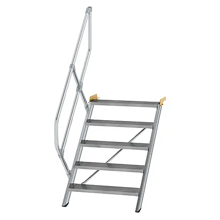 Munk  Außentreppe Treppe 45° inkl. einen Handlauf, 800mm Stufenbreite, 5 Stufen