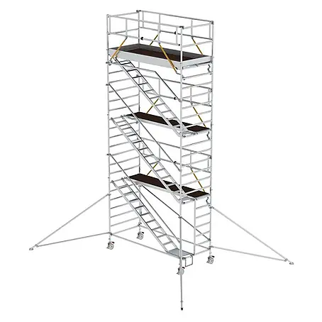 Munk  Rollgerüst Rollgerüst SG mit Schrägaufstiegen 1,35x3,00m und Ausleger 8,43m AH