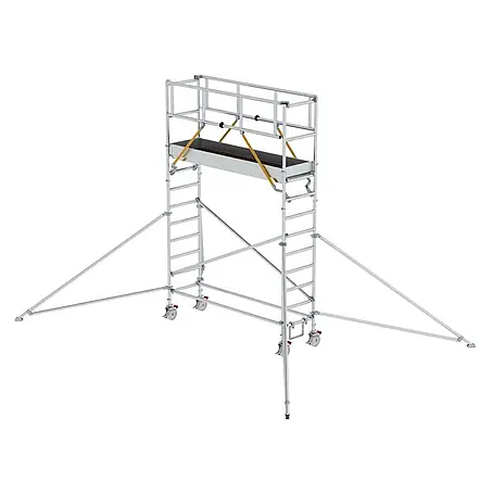 Munk  Rollgerüst Rollgerüst SG mit Ausleger 0,75x2,45m Plattform 5,07m AH