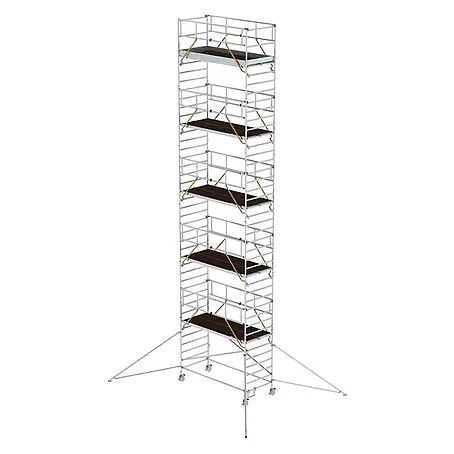 Munk  Rollgerüst Rollgerüst SG mit Doppelplattform 1,35x3,00m und Ausleger 13,47m AH