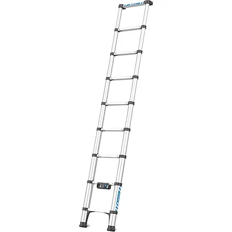 Zarges  Anlegeleiter Compactstep L Teleskop- Sprossen- Anlegeleiter 9 Sprossen