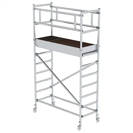 Munk  Rollgerüst Aluminium Standard Rollgerüst 4,20m AH (DIN EN 1004:2005)
