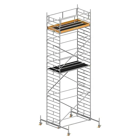 Layher  Rollgerüst Rollgerüst Uni Breit 9,38m AH