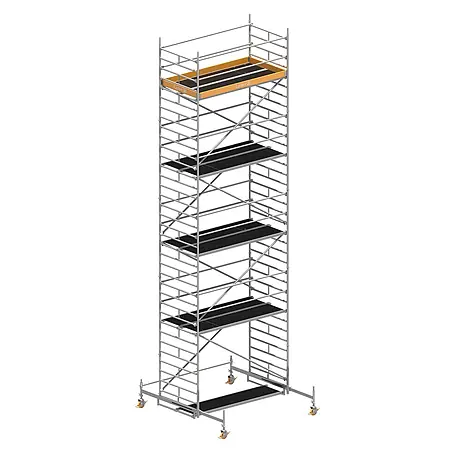 Layher  Rollgerüst Rollgerüst Uni Breit P2 10,38m AH