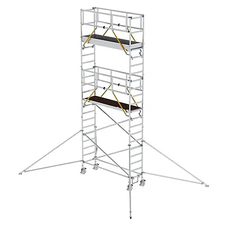 Munk  Rollgerüst Rollgerüst SG mit Ausleger 0,75x2,45m Plattform 7,59m AH