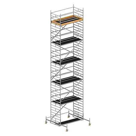 Layher  Rollgerüst Rollgerüst Uni Breit P2 12,38m AH