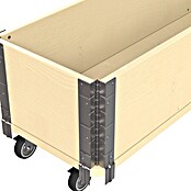 Upyard Kräuterkasten mit Rollen (Natur, 80 x 30 x 19,5 cm) | BAUHAUS