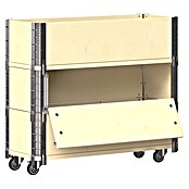 Upyard Kräuterkasten Advanced (80 x 30 x 68 cm, Stahl, Natur) | BAUHAUS