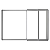 Upyard Hochbeet 3 Ebenen (120 x 80 x 58,5 cm, Holz, Grau, Fassungsvermögen: 302,4 l) | BAUHAUS