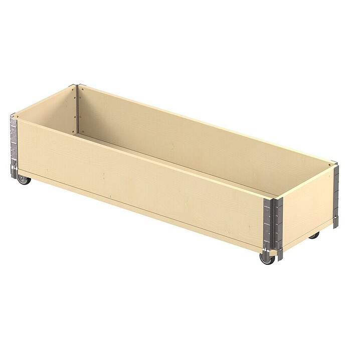 Upyard Maceta para hierbas Rollen (Natural, 120 x 40 x 19,5 cm) | BAUHAUS