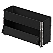Upyard Maceta para hierbas altas Advanced (120 x 40 x 68 cm, Acero, Negro) | BAUHAUS