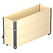 Upyard Maceta para hierbas altas Advanced (120 x 40 x 68 cm, Acero, Natural) | BAUHAUS