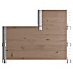 Upyard Hochbeet 3 Ebenen (120 x 80 x 58,5 cm, Holz, Braun, Fassungsvermögen: 301,8 l) | BAUHAUS