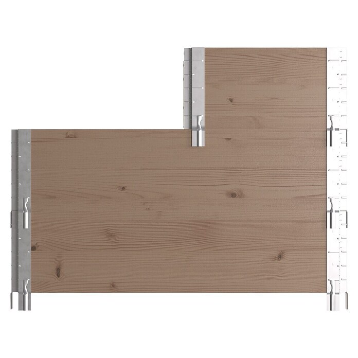 Upyard Hochbeet 3 Ebenen (120 x 80 x 58,5 cm, Holz, Braun, Fassungsvermögen: 301,8 l) | BAUHAUS