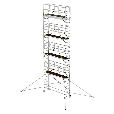Munk  Rollgerüst Rollgerüst SG mit Ausleger 0,75x3,00m Plattform 10,39m AH