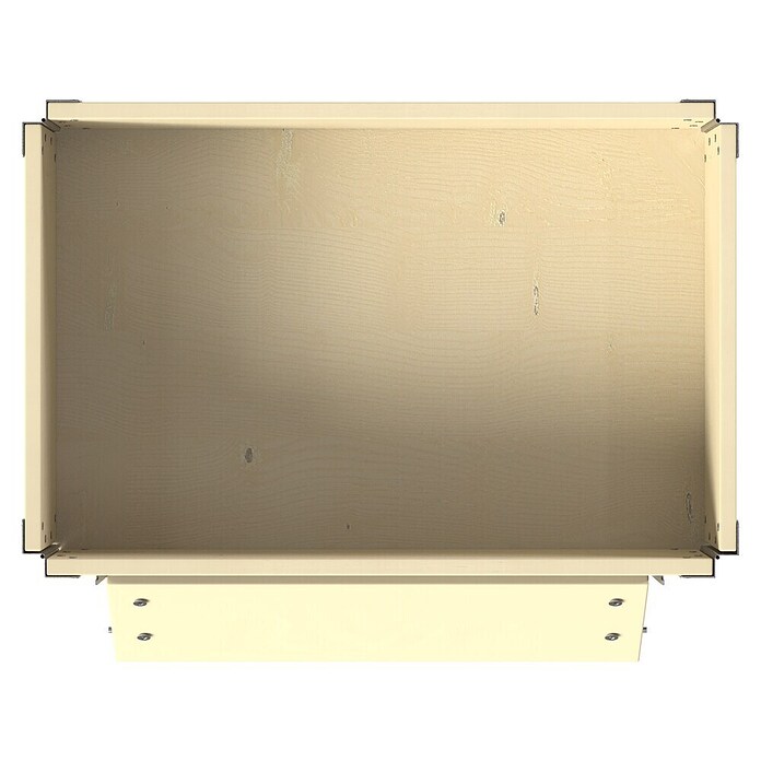 Upyard Kräuterkasten Advanced (40 x 60 x 68 cm, Stahl, Natur) | BAUHAUS