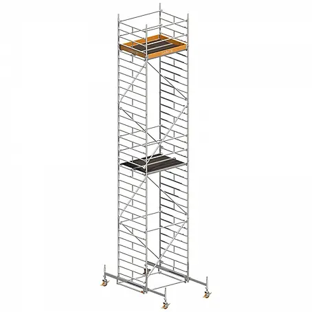 Layher  Rollgerüst Rollgerüst Uni Kompakt 10,38m AH (DIN EN 1004:2004)