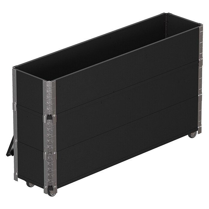 Upyard Kräuterkasten Advanced (120 x 30 x 68 cm, Stahl, Schwarz) | BAUHAUS
