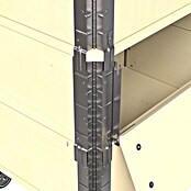 Upyard Kräuterkasten Advanced (40 x 60 x 68 cm, Stahl, Natur) | BAUHAUS