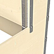 Upyard Hochbeet 3 Ebenen (120 x 80 x 58,5 cm, Holz, Natur, Fassungsvermögen: 302,4 l) | BAUHAUS